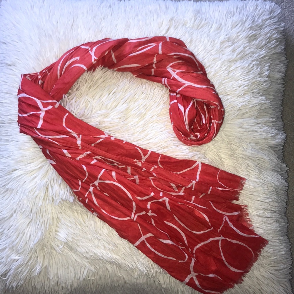Red Scarf 100% Cotton